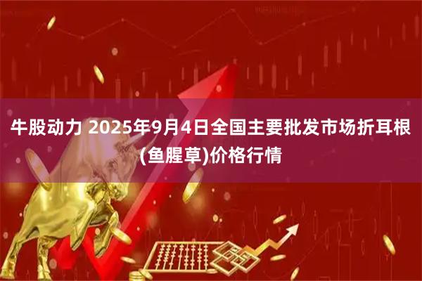 牛股动力 2025年9月4日全国主要批发市场折耳根(鱼腥草)价格行情